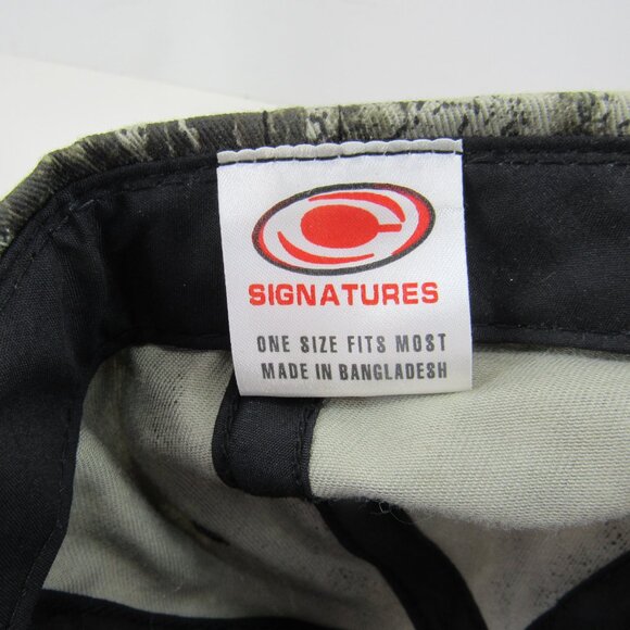 Authentic Grandpa Embroidered Patch Logo Men's Camo Adj Strap Back Cap Hat - Picture 8 of 8